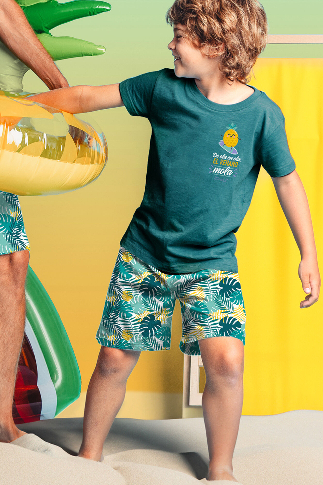 Mr. Wonderful Pijama curto abacaxi Mr Wonderful