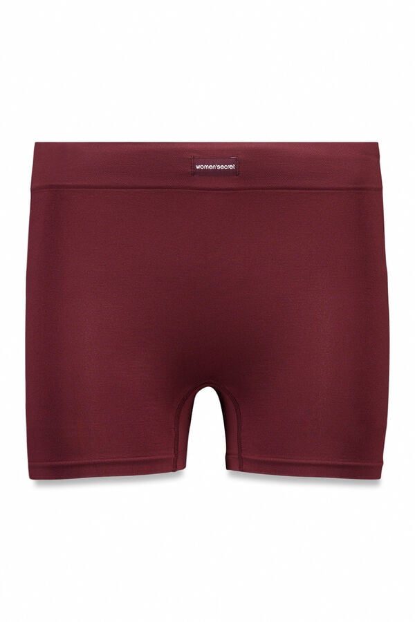 Women'secret Bez šavova pantalone boje granata Bordo