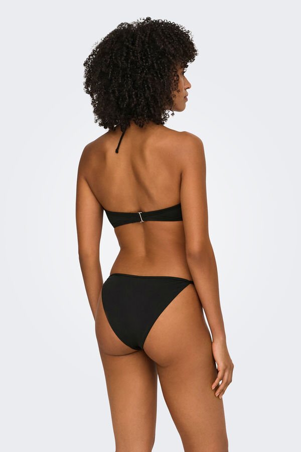 Only Top biqu&iacute;ni bandeau preto preto