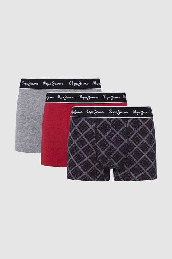 Pepe Jeans 3-pack boxers red