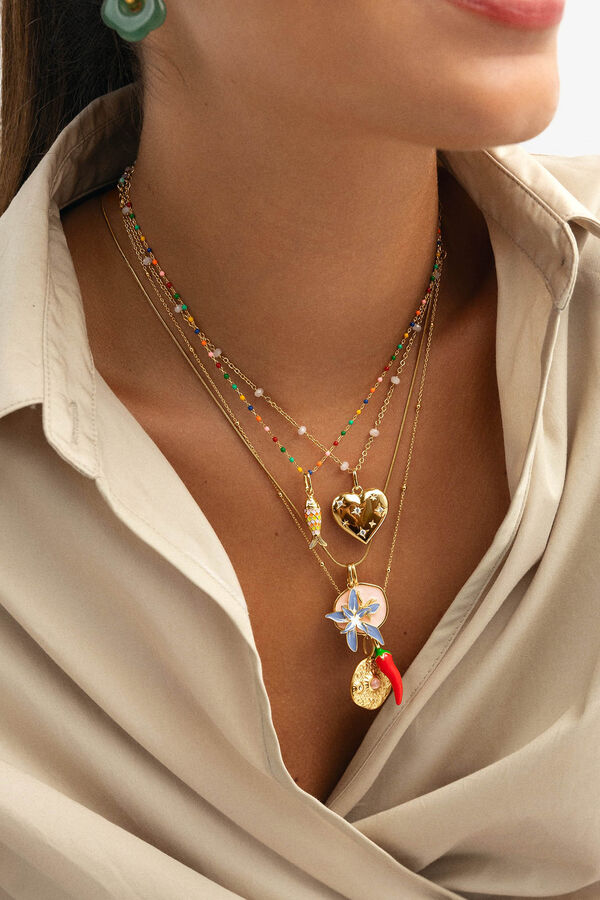 Singularu Charm Chili Pepper Gold Plated r&aacute;vasalt mint&aacute;s