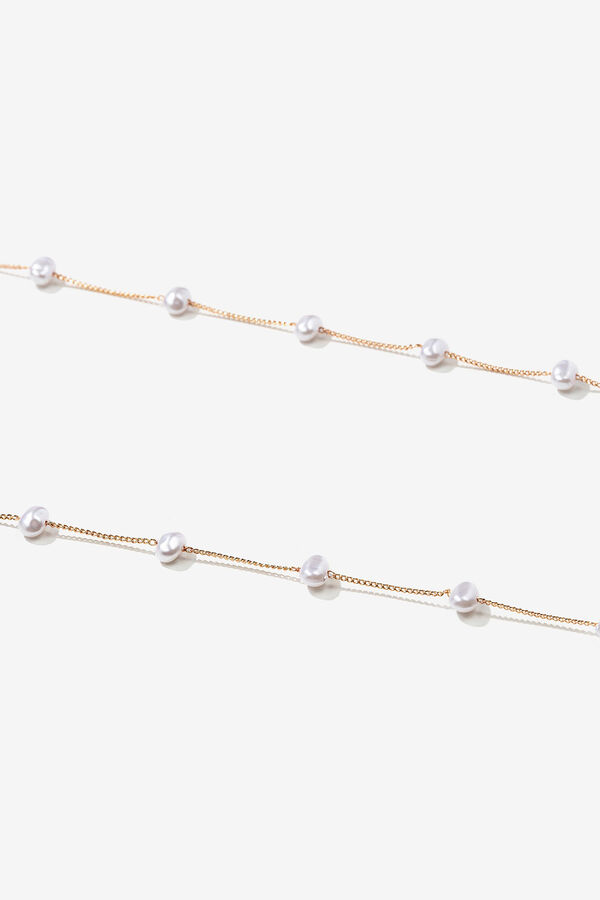 Vilanova Glasses chain with pearls printed