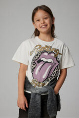 Name it Camiseta de Rolling Stone de ni&ntilde;a blanco