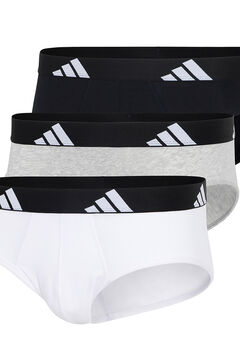 Adidas Pacote com 3 cuecas Active Flex de algod&atilde;o