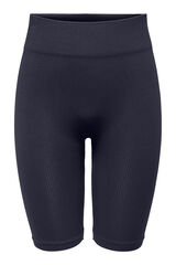 Only Play Ribbed structure cycling shorts blue