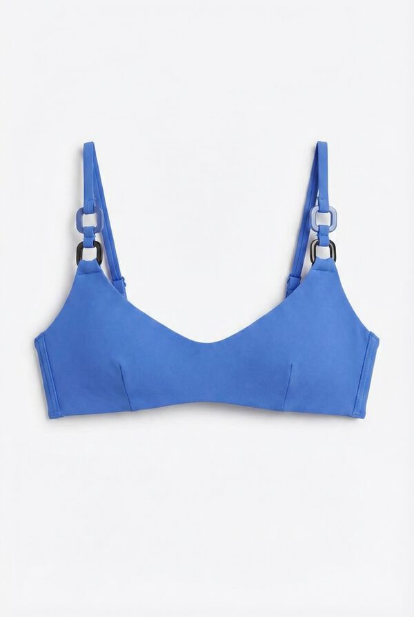 Women'secret Plavi top bikinija sa unutra&scaron;njom žicom Plava