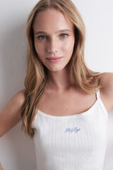 HI&BYE Pleteni top pleten sa pintel kai&scaron;evima Bež