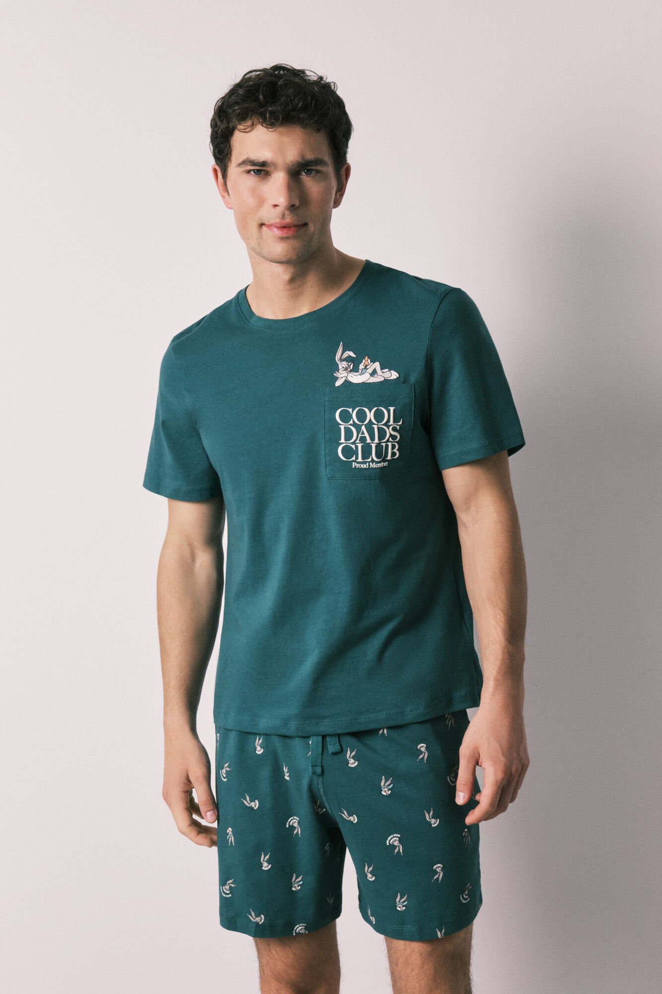 Women'secret 100% pamučna mu&scaron;ka kratka pidžama Bugs Bunny