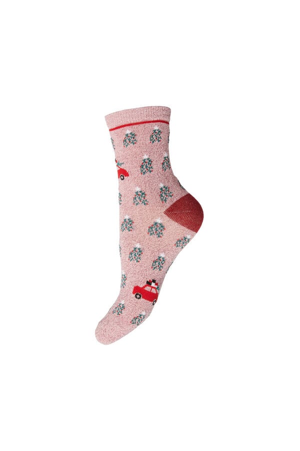 Womensecret Christmas socks rózsaszín
