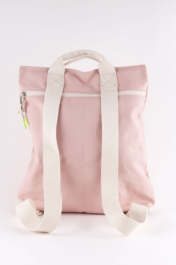 Victoria Mochila lona eco rosa