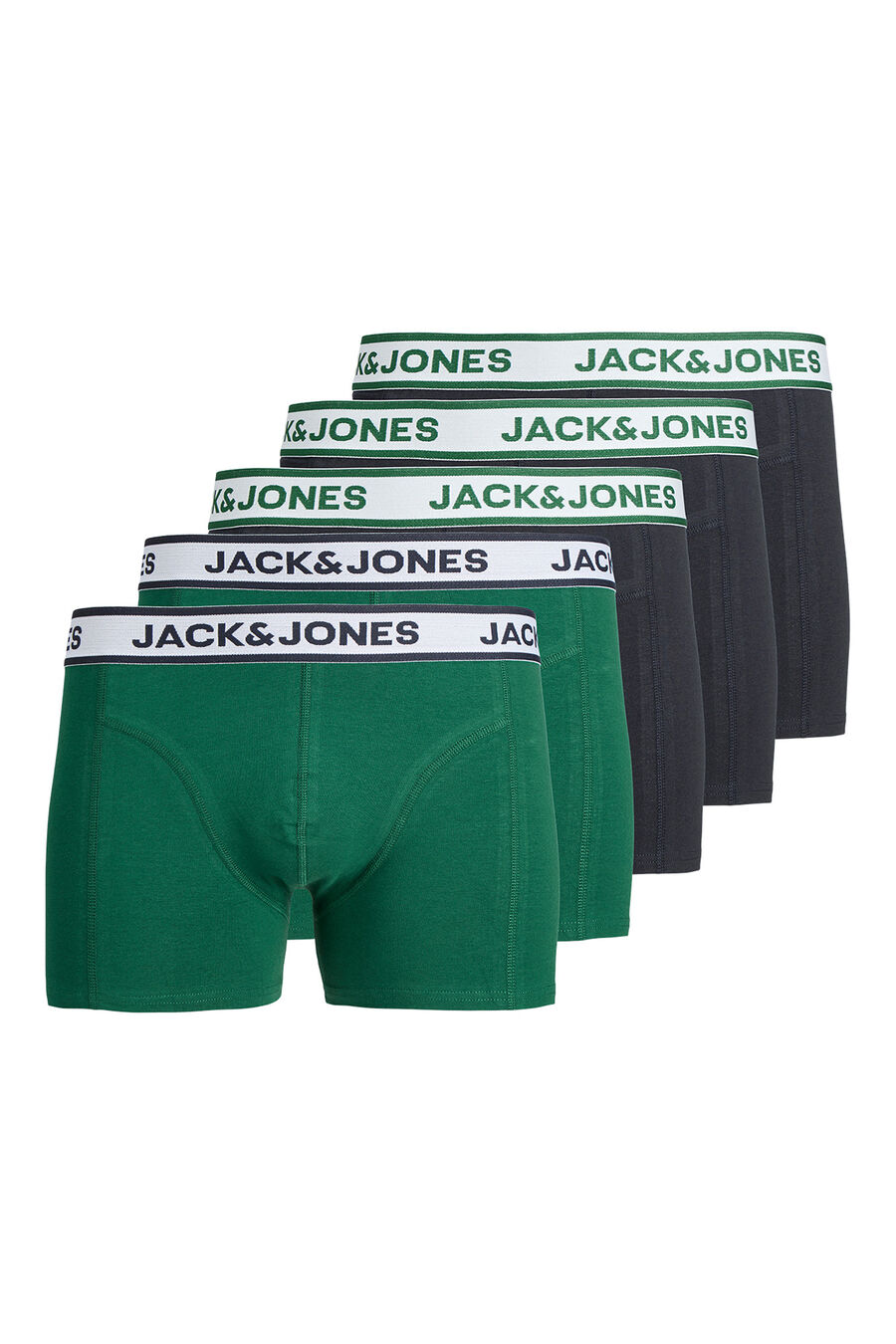 Pack 5 boxer combinado algodón