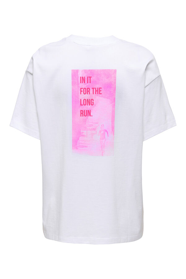 Only Play Oversize majica Bela