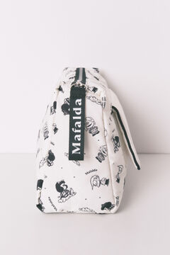 Women'secret Feh&eacute;r nylon nagy neszesszer Mafalda