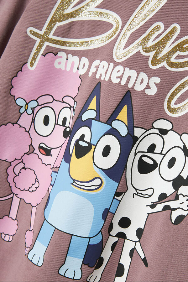 Name it Bluey girl's T-shirt Ljubičasta