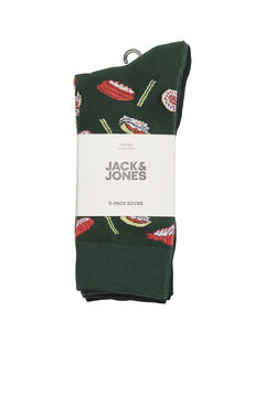 Jack & Jones Pack 3 meias estampadas