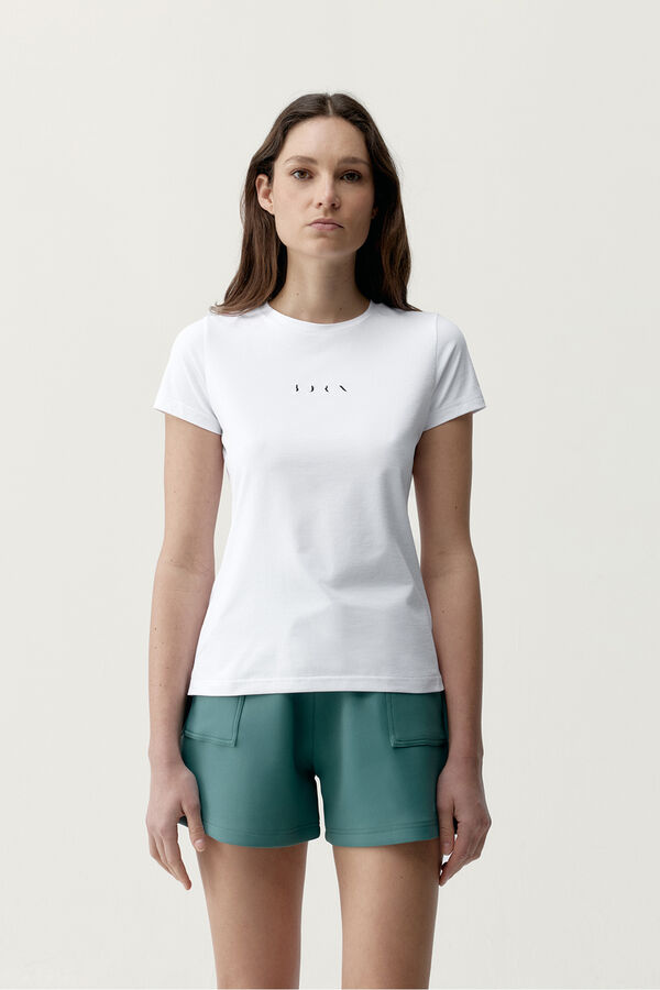 Born Living Yoga T-shirt desportiva Born4me branca branco