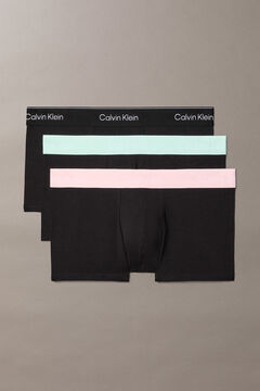 Calvin Klein Pack de 3 b&oacute;xers de tiro bajo - Icon Cotton Stretch