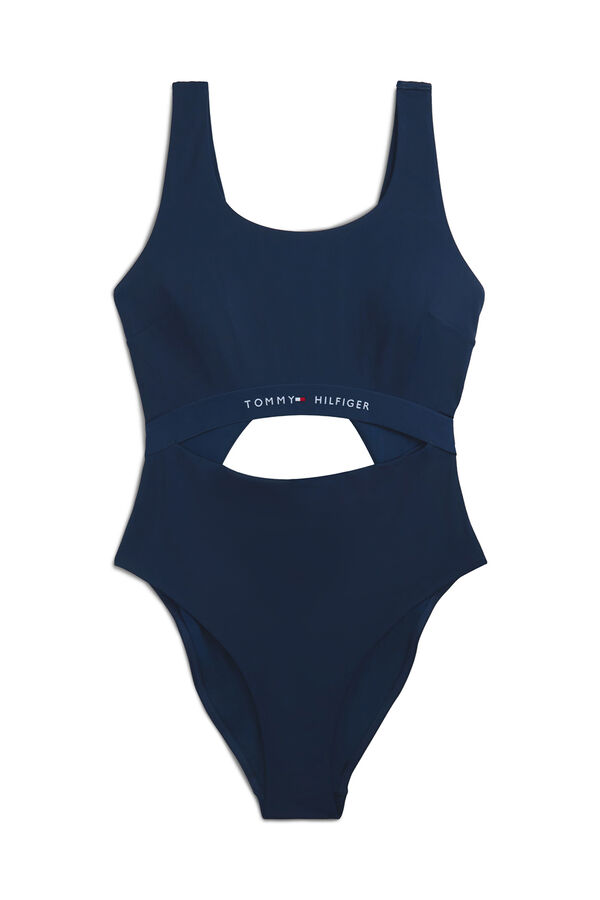 Tommy Hilfiger Ba&ntilde;ador cut-out azul