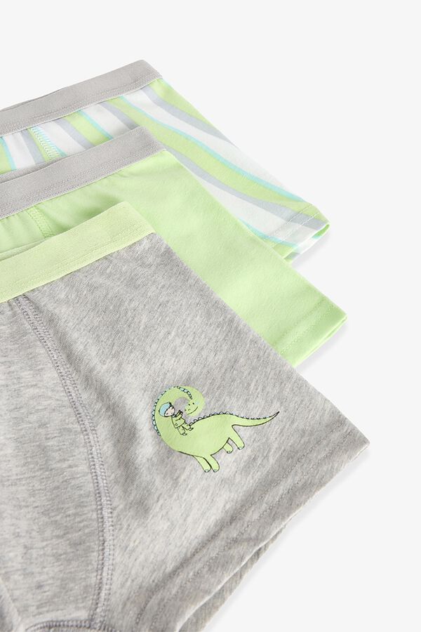 Penti Pack 3 boxers dino rayas estampado