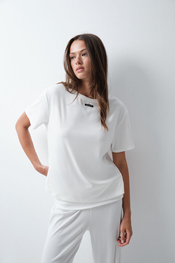 Women'secret Bela duga pidžama lounge stila Bela
