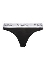 Calvin Klein Tanga individual mujer negro