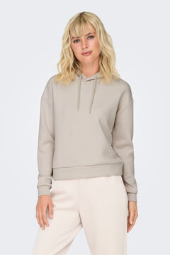 Only Play Sweatshirt b&aacute;sica com capuz