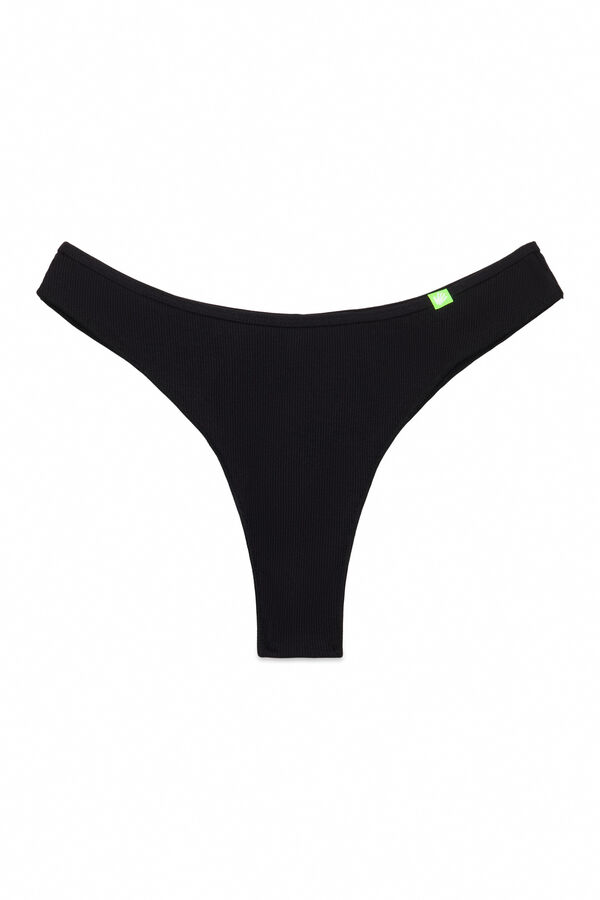 HI&BYE Pack 3 bragas brasile&ntilde;as azul, blanco, negro azul