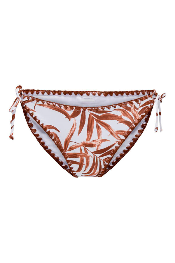 Womensecret Printed bikini bottoms Bijela