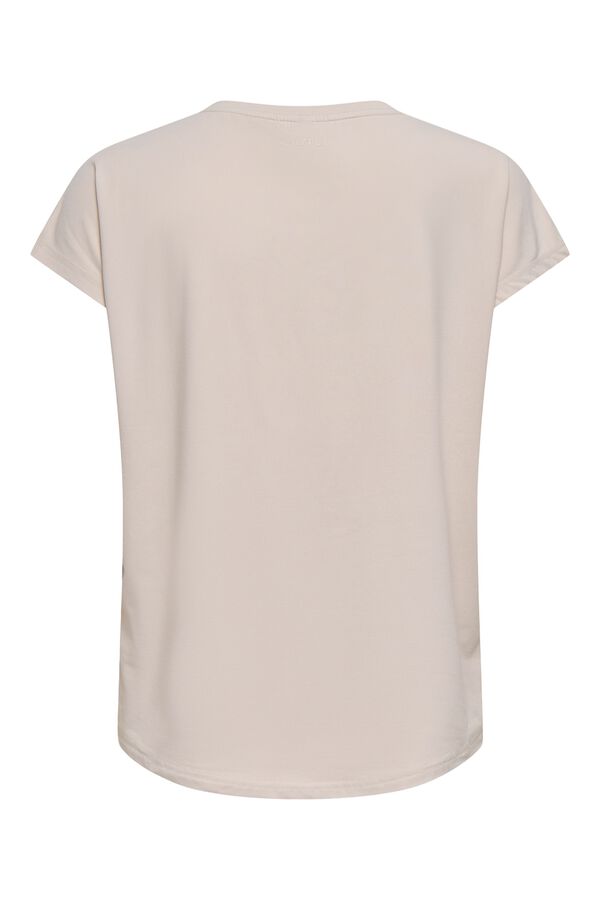 Only Play Camiseta deportiva manga corta soft gris