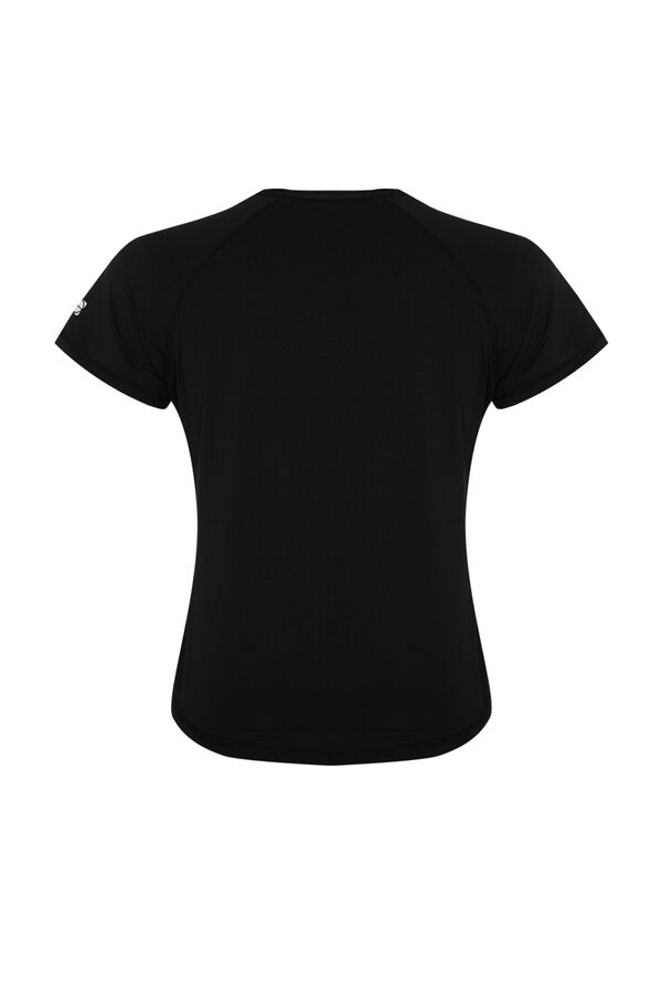 Trendyol Kurzarm-Sport-T-Shirt Schwarz