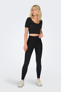Only Play Leggings de cintura alta y bolsillo lateral