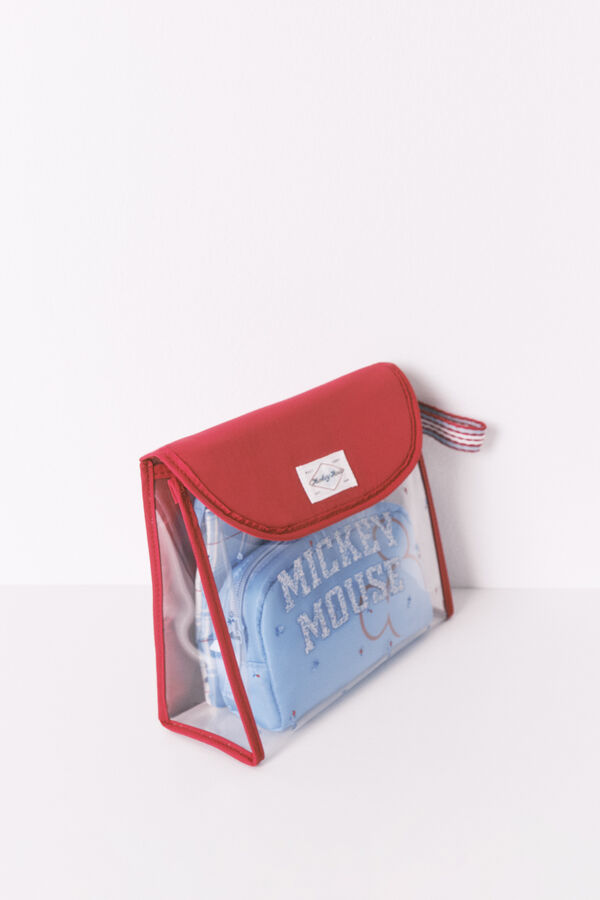 Women'secret Paket od 3 crvene Mikijeve torbice za toalet Crvena