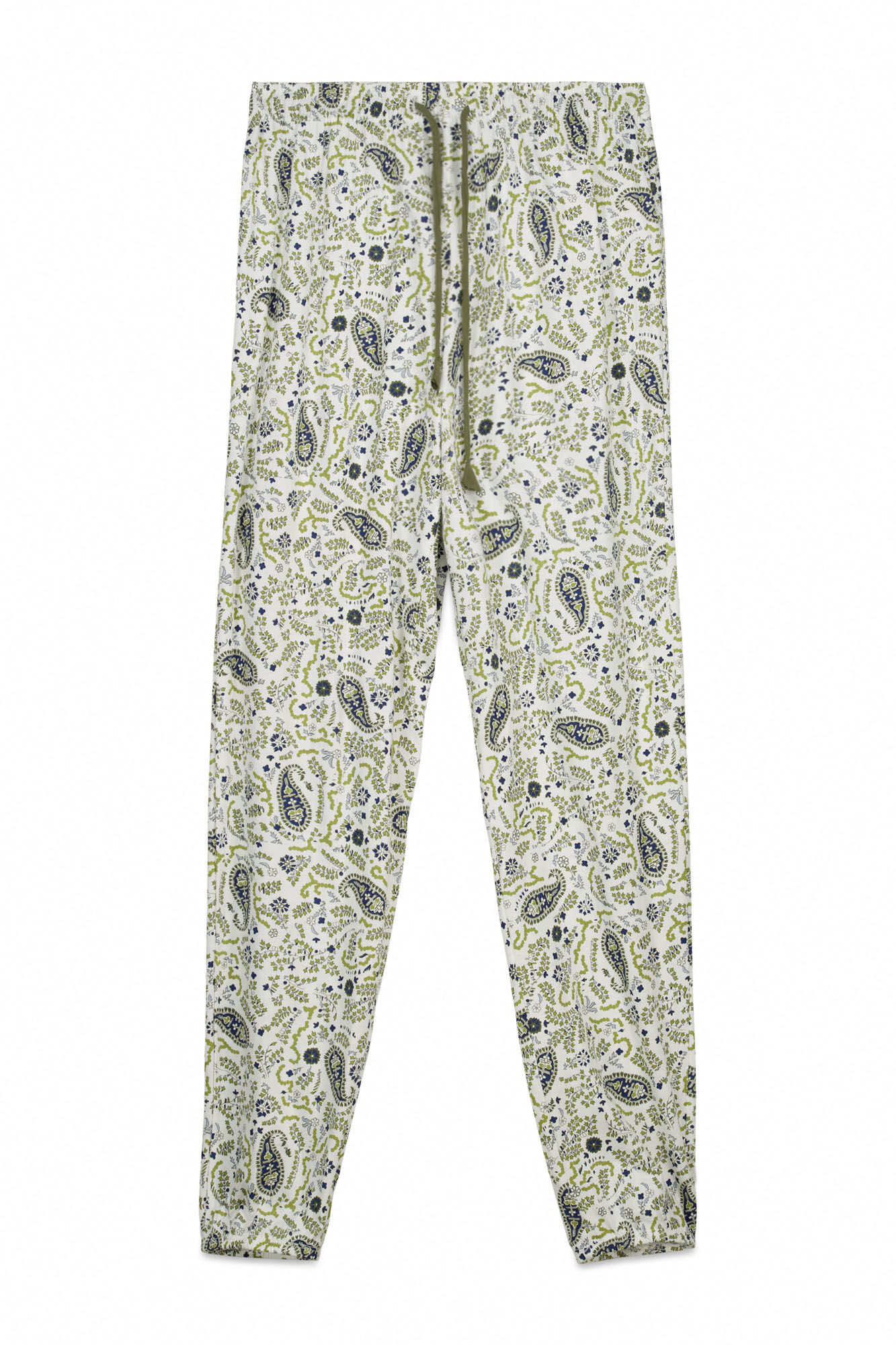 Women'secret Pamučne duge pantalone sa Paisley dezenom