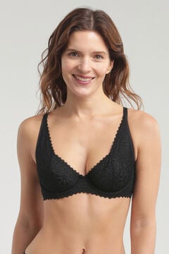 DIM Sujetador con aros de encaje floral Daily Dentelle