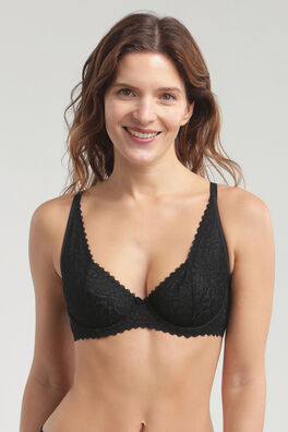 Sujetador con aros de encaje floral Daily Dentelle