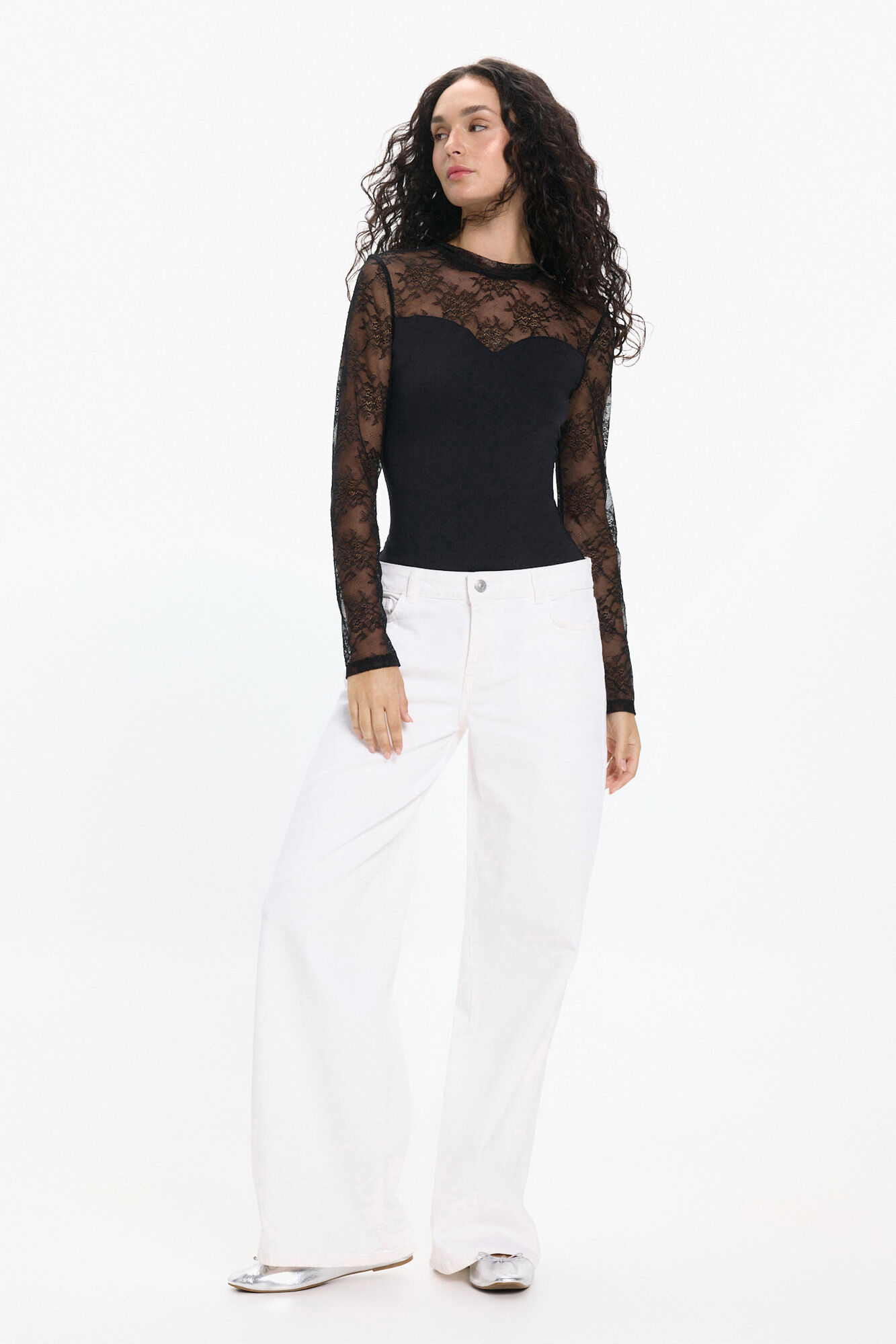 Pieces Body de encaje