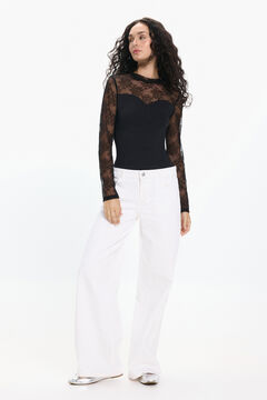 Pieces Body de encaje