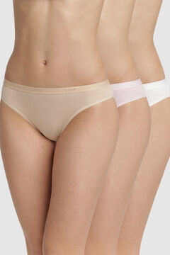 DIM Pack 3 bragas Pockets Ecodim