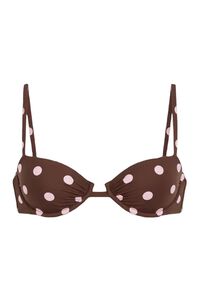 Women'secret Braon tufnasti balkonet gornji deo bikinija