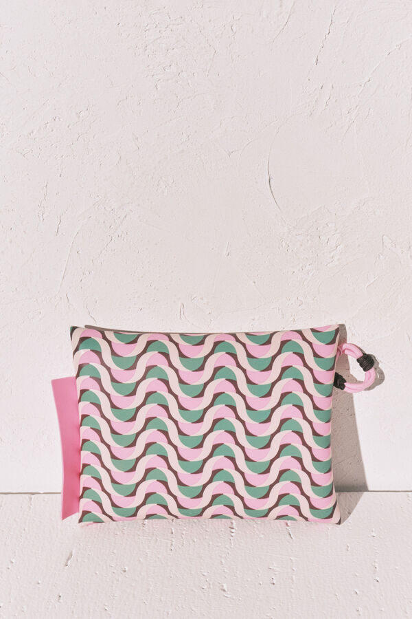 Women'secret Vodootporna torba za kupaći sa geometrijskim printom Print