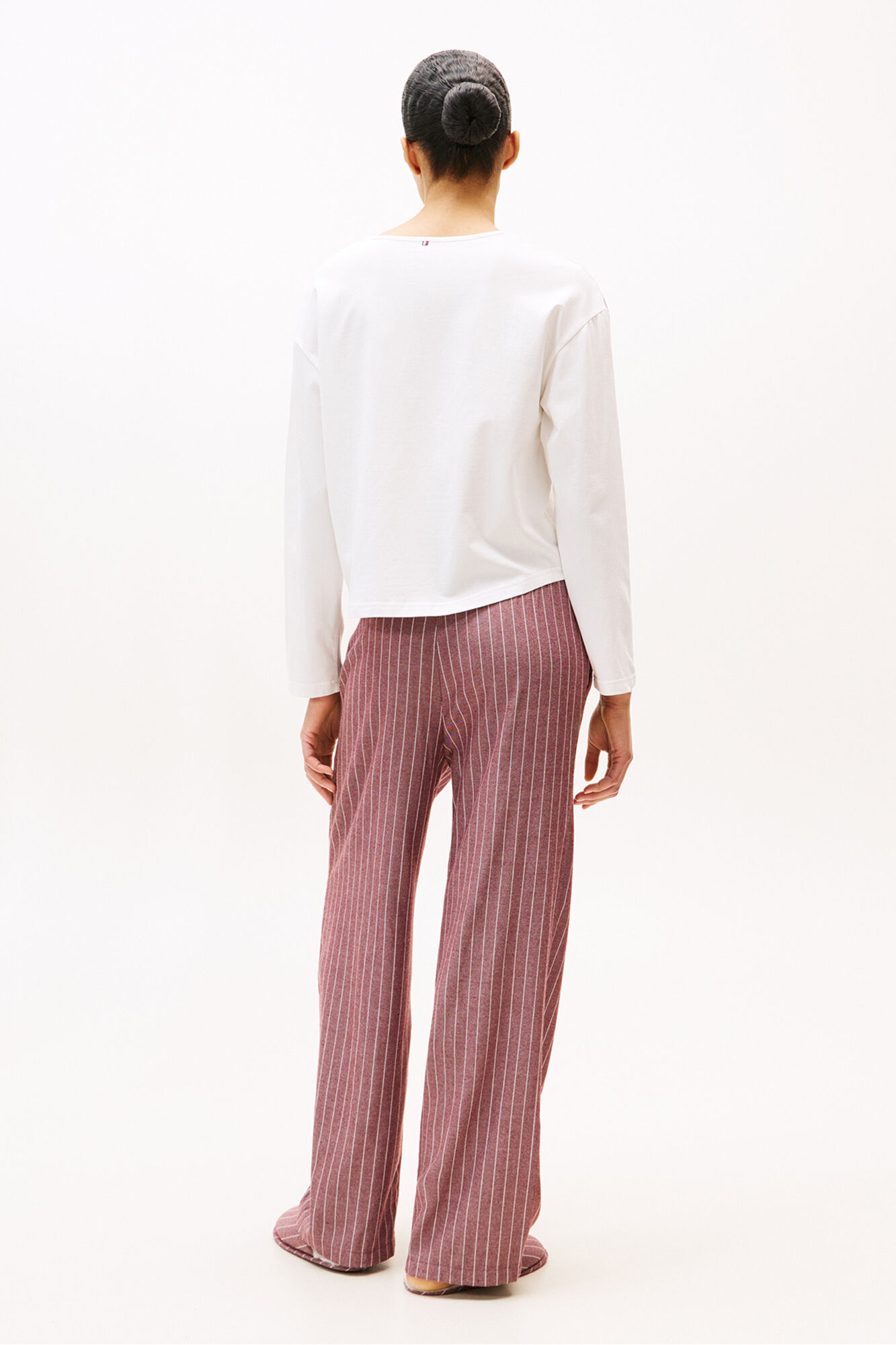 Tommy Hilfiger Conjunto de pijama com chinelos de quarto combinando