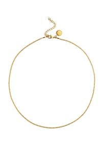 Singularu Collar Fine Tape Acero Ba&ntilde;o Oro