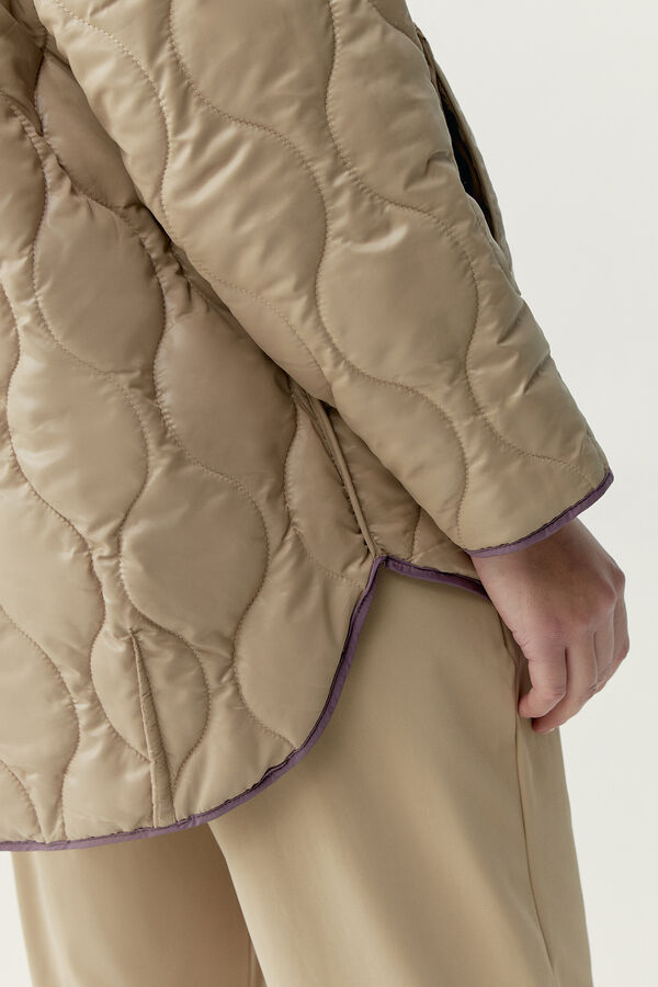 Born Living Yoga Jacket Ashley Beet Plant/ Stick imprim&eacute;