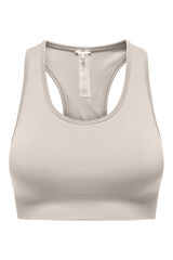 Only Play Sujetador intensidad media con copas gris
