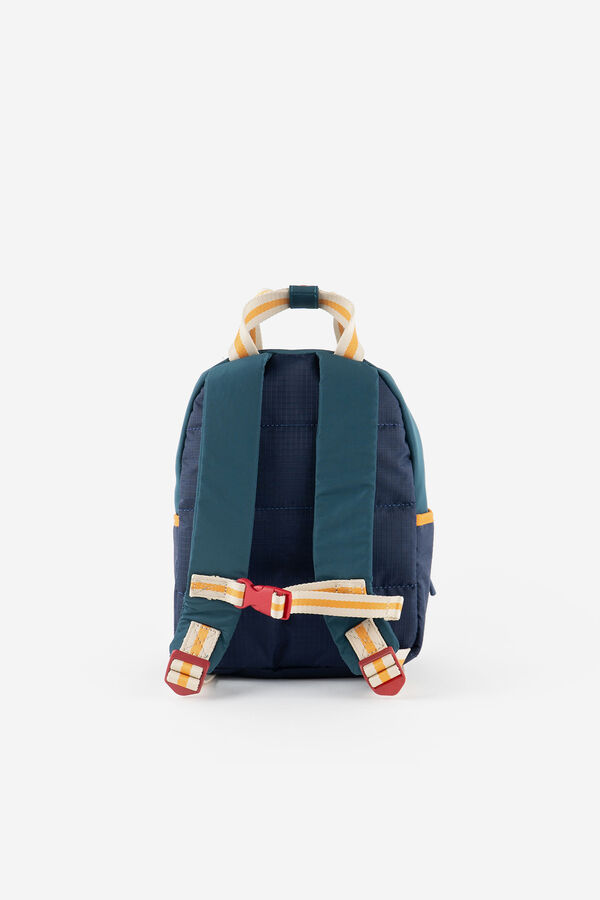 Victoria Mochila de nylon multicolor azul