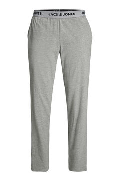 Womensecret Pantalón pijama cinturilla logo gris