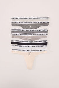 Women'secret Pakovanje od 7 raznobojni pamučnih japanki sa Snupijem