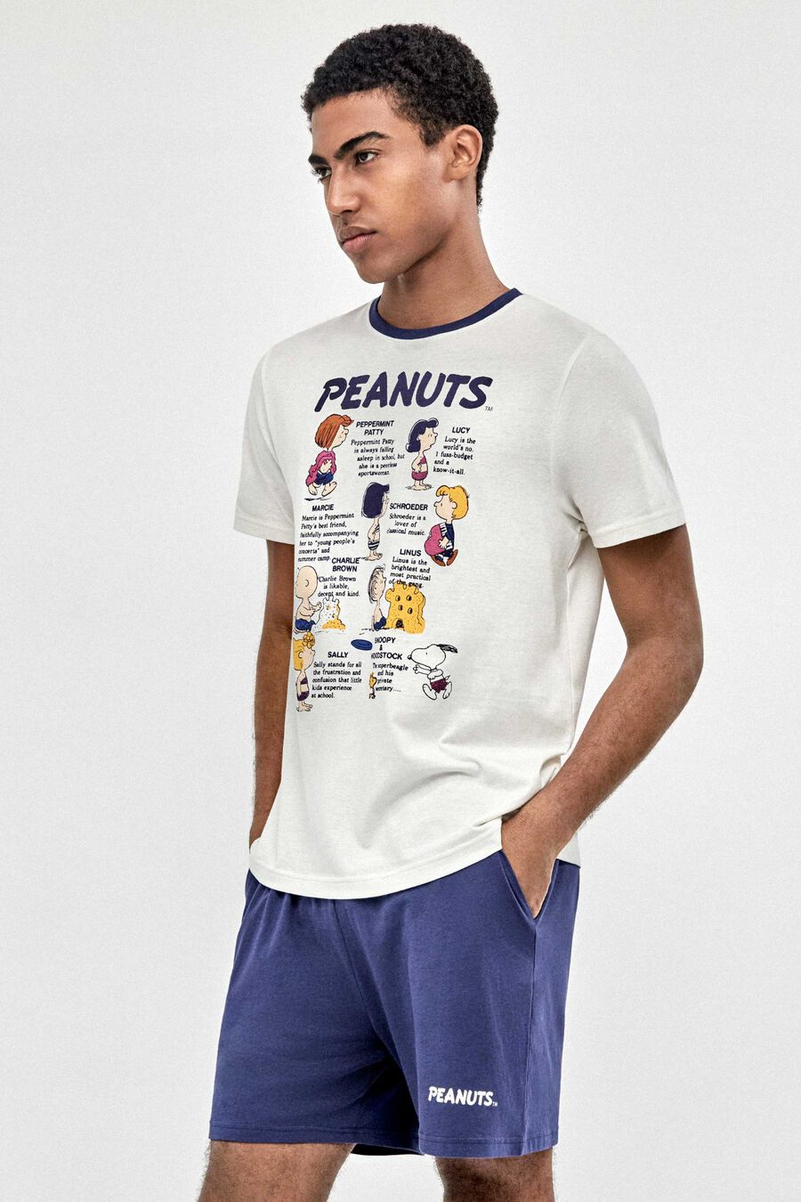 Pijama de hombre estampado Peanuts