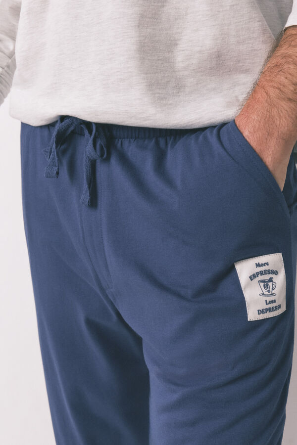 Women'secret Duga pidžama  Siva