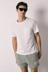 Women'secret Ba&ntilde;ador hombre estampado rayas verdes verde